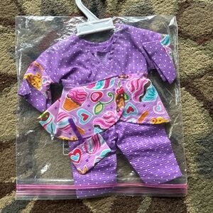 Colorful Doll Outfit Set